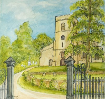 Moulton Church, 2010 by Joan Thewsey